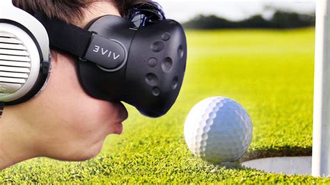 GOLF VR SIMULATOR! (Multiplayer: HTC VIVE) - YouTube