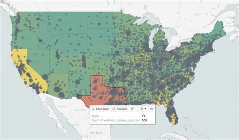 Walmart Locations in the US | Student Work