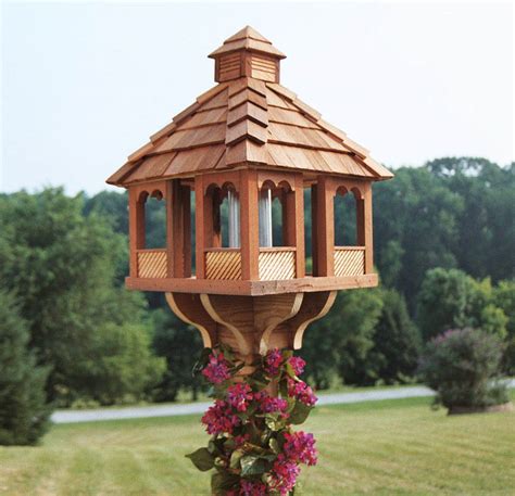 Cedar Bird Feeders Gazebo