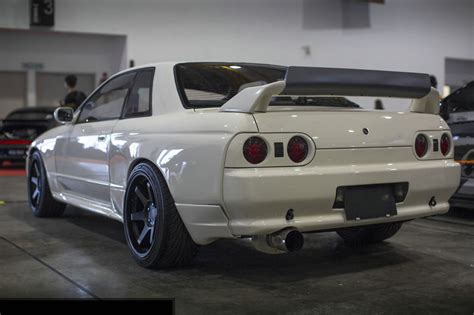 EPR-INT. R32 GTR FRD Type rear spoiler gurney flap Fiberglass - USA