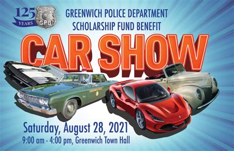 Greenwich Police Dept. Scholarship Fund Car Show – Greenwich Sentinel