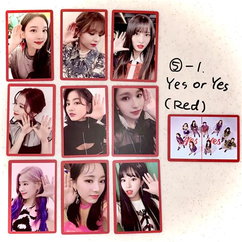 Twice Photocard Official pre-order album photo trading | Etsy