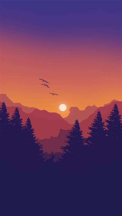 Cartoon Sunset Wallpapers - Wallpaper Cave