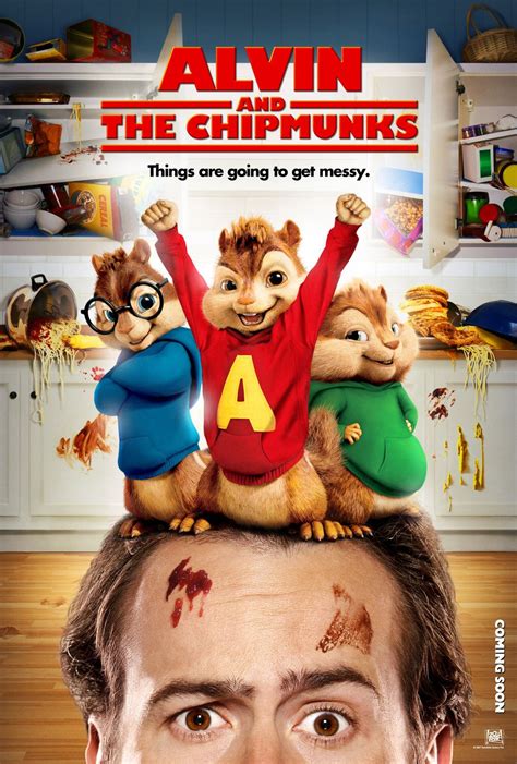 Alvin and the Chipmunks (#5 of 9): Extra Large Movie Poster Image - IMP ...