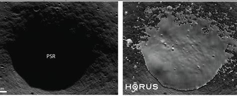 Scientists can only gaze into the darkest craters of the moon with the ...