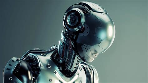 digital Art, Robot, 3D, Technology, Futuristic, Science Fiction, Metal ...