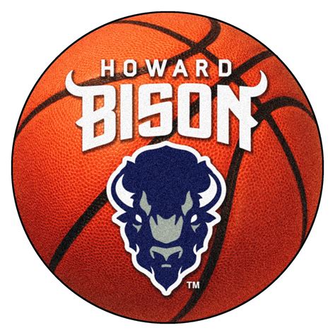 FanMats® 1751 - Howard University 27" Dia Nylon Face Basketball Ball ...