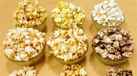 Flavored PopCorn Recipe - PopCorn in 6 Flavors - Cheese Powder Recipe ...