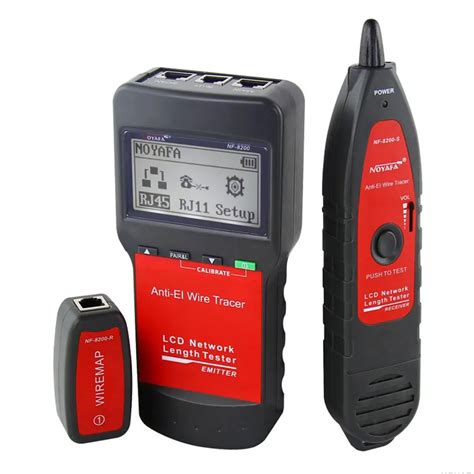 Network coax cable tester NF8200 LAN Network telephone cable tester ...