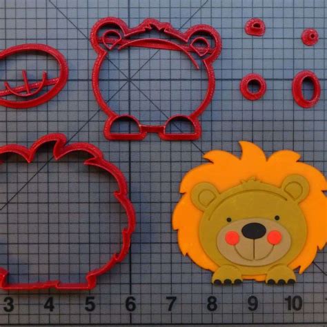 Baby Lion 266-B900 Cookie Cutter Set | JB Cookie Cutters