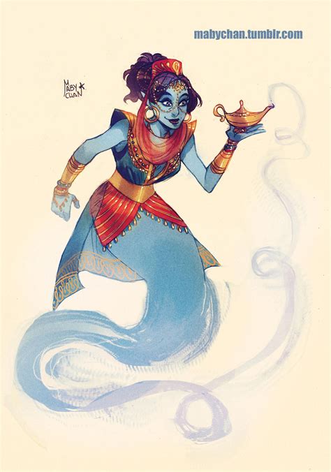 Fem!Genie by MabyMin on DeviantArt