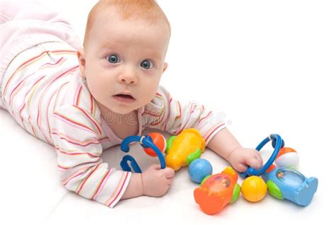 Playing Baby Girl stock photo. Image of toddler, girl - 27487860