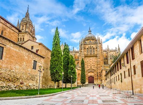 Historic Cathedral of Salamanca, Castilla y Leon, Spain Photograph by ...