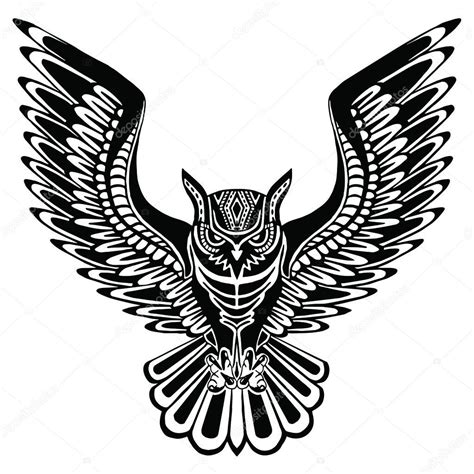 Flying Owl Drawing at GetDrawings | Free download