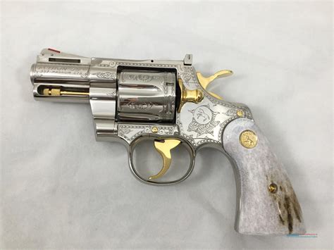 COLT PYTHON 2 1/2 BARREL ENGRAVED for sale at Gunsamerica.com: 967833544