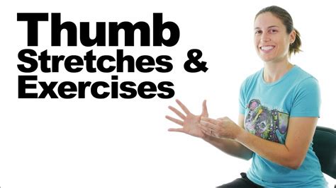 7 Thumb Joint (CMC) Stretches & Exercises - YouTube