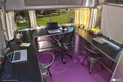 Hybrid Mobile Office | Mobile office, Used office furniture, Airstream ...