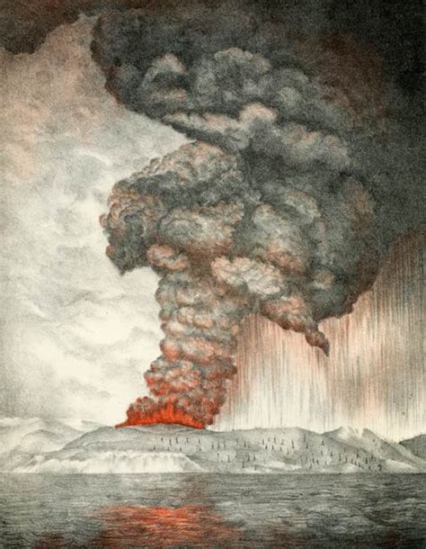 VolcanicDegassing | August Anniversaries: the eruption of Krakatoa