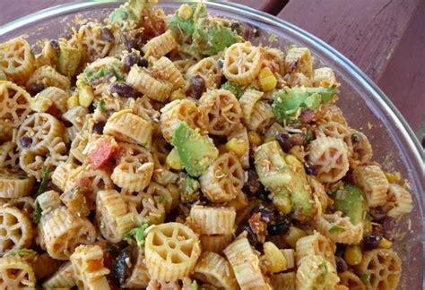 Christine's Cuisine: Wagon Wheel Taco Pasta Salad