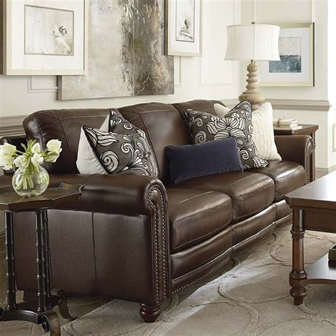 279 best images about Brown Leather Couch Decor on Pinterest | Grey ...