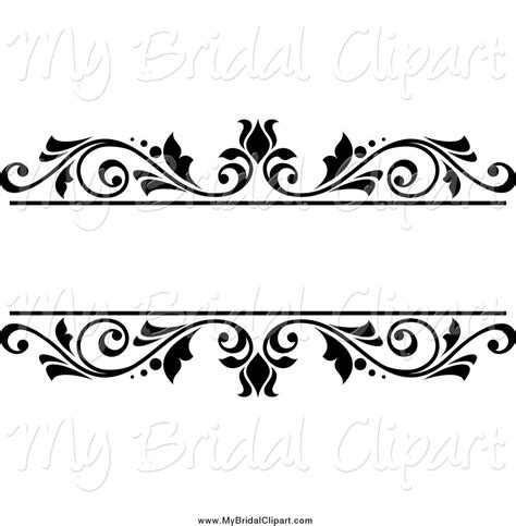 Flower Black And White Border Design - gostodebolachasegostodeti