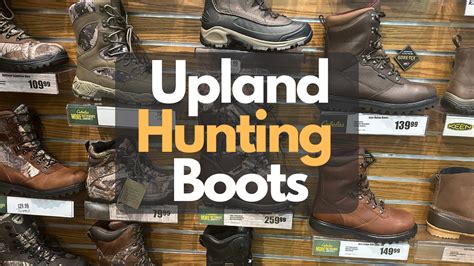 6 Best Upland Hunting Boots For Bird Hunters [2024]