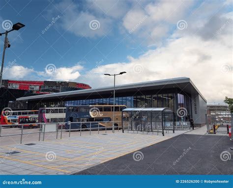 EXETER, DEVON, UK - August 6 2021: Exeter Bus Station Newly Completed ...