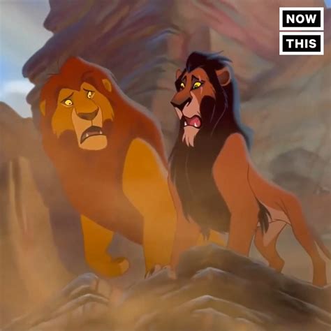 Everything is a lie: mufasa and scar from 'the lion king' aren't ...