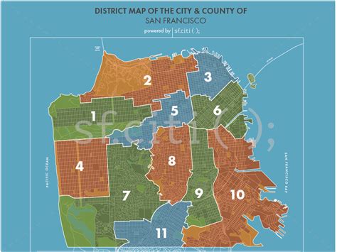 District Map of the City and County of San Francisco | sf.citi