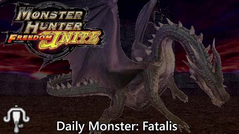 Daily Hunt #101 - Fatalis (MH Freedom Unite) - YouTube