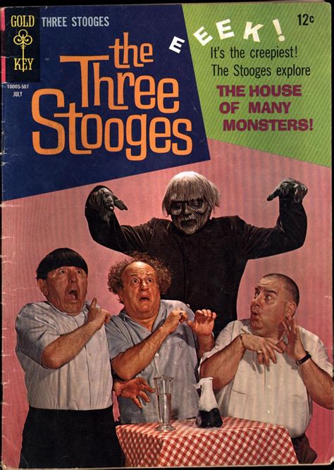 The Three Stooges No. 24 / July, 1965 / The House of Many Monsters ...