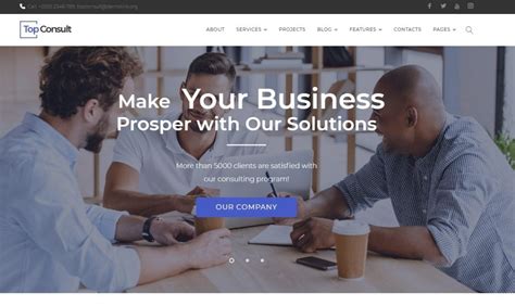 Top 100 Business WordPress Templates 2021