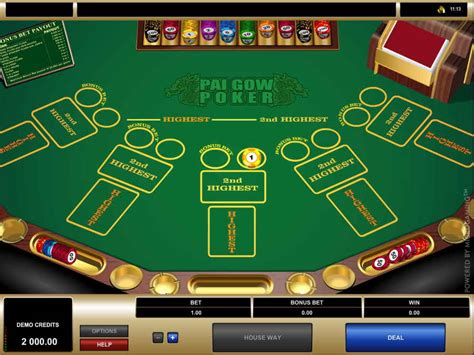 A good Pai Gow Poker strategy - The Casinos Guide