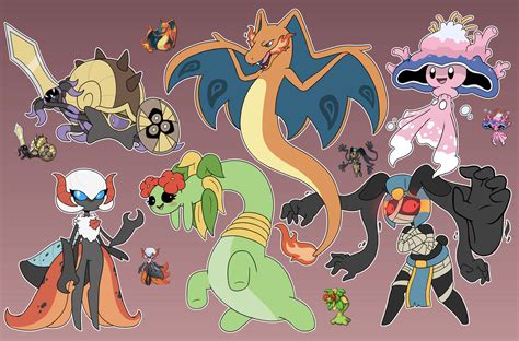 My Infinite Fusion Team by TsunRaptor on DeviantArt