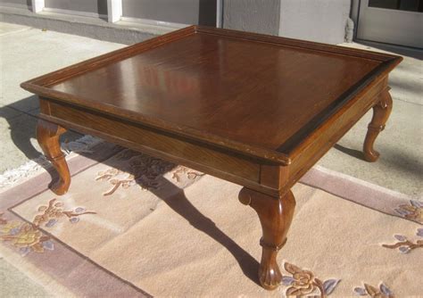 UHURU FURNITURE & COLLECTIBLES: SOLD - Large Square Coffee Table - $40