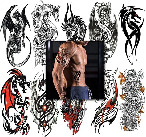 Details more than 141 full body dragon tattoo latest - vova.edu.vn