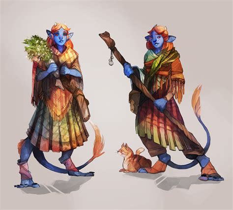 ArtStation - Firbolg Druid Concept Art