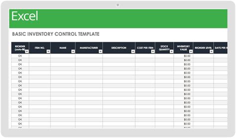 Inventory And Sales Excel Template Database