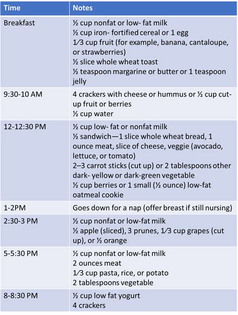 Feeding Schedule for Toddler - Nutrition Guide — Megan Boitano Nutrition