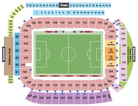 Dignity Health Sports Park - Stadium Seating Chart | Star Tickets