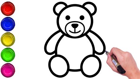 teddy bear drawing easy - Say It One More Microblog Portrait Gallery