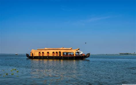 House Boat Kerala Ultra HD Desktop Background Wallpaper for : Multi ...