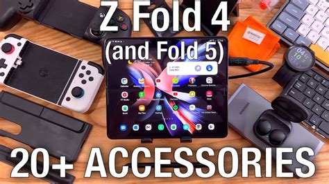 Samsung Galaxy Z Fold 4 BEST Accessories! - Mindovermetal English