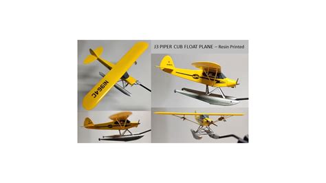 J3 Piper Cub Float Plane by WraithZ | Download free STL model ...