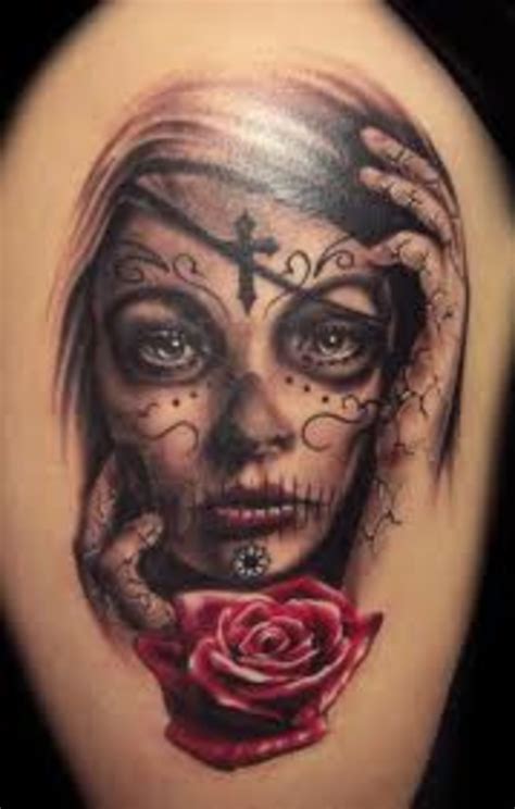 Day Of The Dead Tattoo Designs And Meanings-Day Of The Dead Tattoo ...