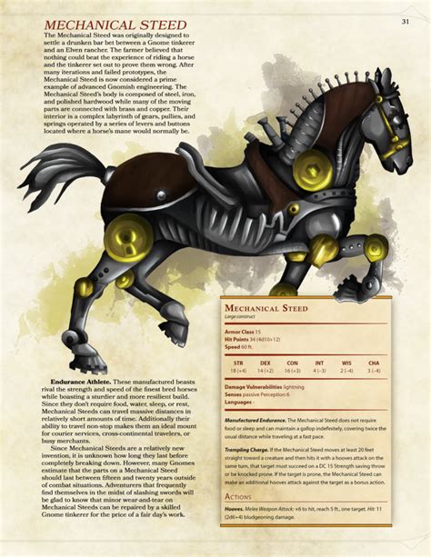 7 Exotic Mounts for D&D 5e you MUST check out! - The Alpine DM