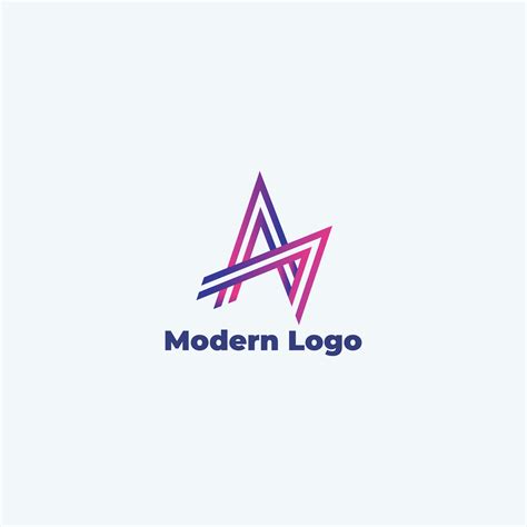 Modern and Letter logo Design Free Vector 23500094 Vector Art at Vecteezy