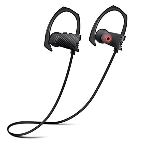 Bluetooth Headphones, Wireless Sports Earphones w/Mic, HD Stereo in Ear ...