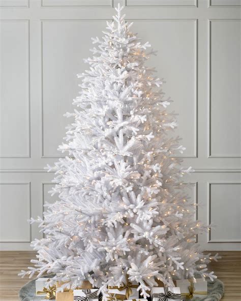 Denali White® Artificial Christmas Trees | Balsam Hill