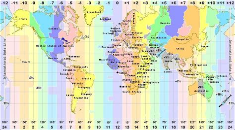 Country with most Time Zones in the World | WhichCountry.co | Time zone ...